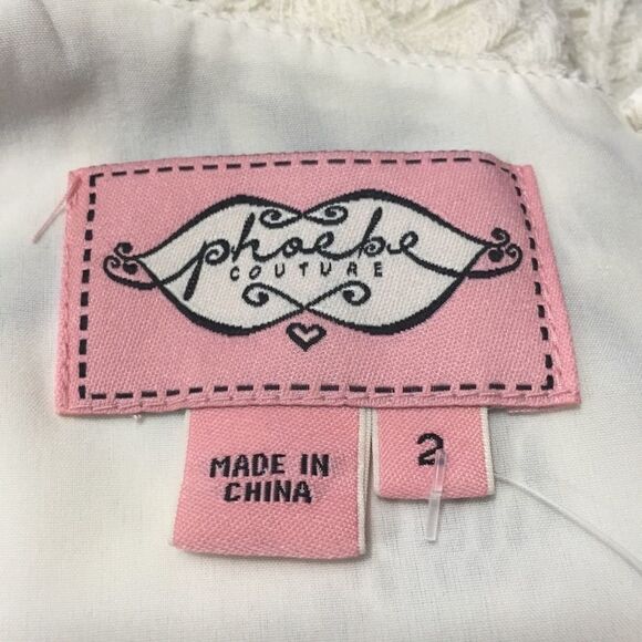 PHOEBE COUTURE CROCHET LACE DRESS - Picture 8 of 8